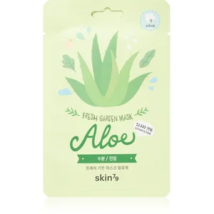 Comparateur de prix : Skin79 Fresh Garden Aloe masque apaisant en tissu à l'aloe vera 23 g