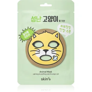 Skin79 Animal For Angry Cat masque tissu hydratant et apaisant 23 g pas cher