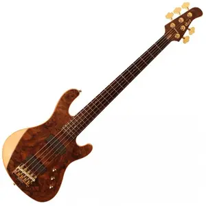 Cort Rithimic 5 Jeff Berlin - Naturelle brillante - Guitare basse 5 cordes pas cher