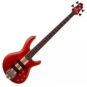 Comparateur de prix : Cort Artisan A4 plus FMMH - Rouge cerise pores ouverts - Guitare basse