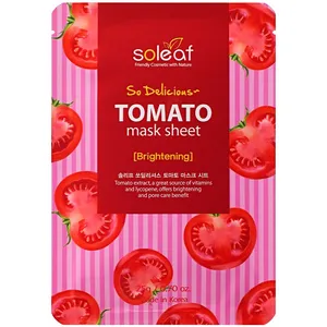 SOLEAF Tomato Brightening So Deliciuos Mask Sheet 25 GrVendu paramazon