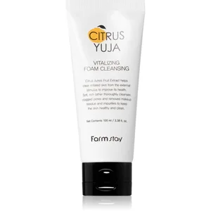 Farmstay Citrus Yuja mousse nettoyante visage 100 ml pas cher