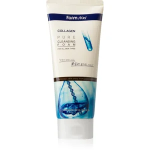 Farmstay Collagen mousse nettoyante visage 180 ml pas cher