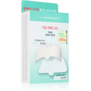 BRINGGREEN Tea Tree Cica Pore Nose Strip patchs à peaux à problèmes ne... pas cher
