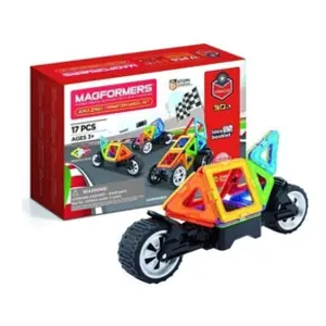 Magformers- Amazing Transform Wheel Set, 707019, Multicolore