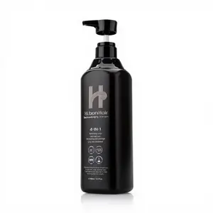 Hi.bonHair Shampooing 4-en-1 pour cheveux bruns 400 ml pas cher