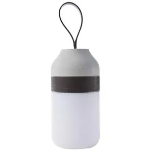 Pout EARS2 Gris - Enceinte Bluetooth extérieure IPX5 avec LED pas cher