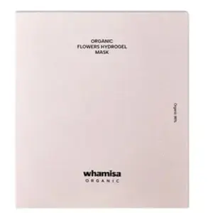 WHAMISA Organic Flowers Hydrogel Mask Deep Rich Masque visage 1 art.Vendu parflaconi
