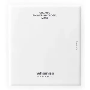 WHAMISA - HYDROGEL AUX FLEURS BIO Masque hydratant 1 pieces unisex pas cher