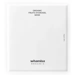 WHAMISA - HYDROGEL AUX FRUITS BIO Masque éclat 1 pieces unisex pas cher