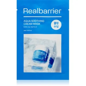 Comparateur de prix : Real Barrier Aqua Soothing Cream Mask masque hydratant en tissu 30 ml