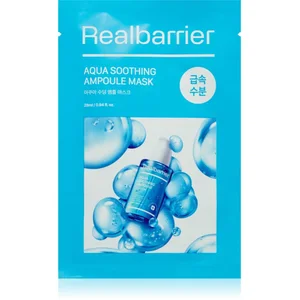 Real Barrier Aqua Soothing Ampoule Mask masque apaisant en tissu 28 ml