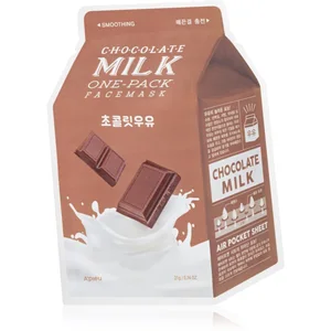 A’pieu One-Pack Milk Mask Chocolate masque de soin en tissu 21 gVendu paronebioshop