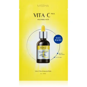 Missha Vita C Plus masque tissu éclat à la vitamine C 27 g pas cher