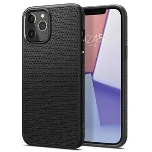Comparateur de prix : Spigen Coque pour iPhone 12 / 12 Pro (6,1) noir, Liquid Air