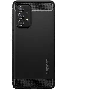 Comparateur de prix : Spigen Rugged Armor Coque Compatible avec Samsung Galaxy A52 / A52s - Noir