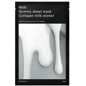 Comparateur de prix : Abib Gummy Sheet Mask Collagen Milk Sticker Masque visage 1 art.