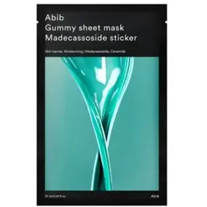 Comparateur de prix : Abib Gummy Sheet Mask Madecassoside Sticker Masque visage 1 art.