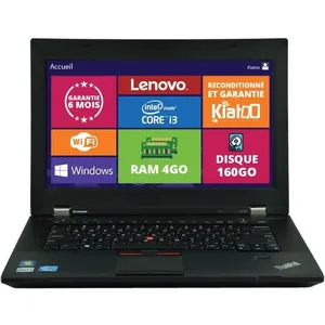ordinateur portable Lenovo Thinkpad L430 intel core i3 4go ram 160 go ... pas cher