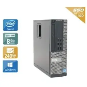 Dell Optiplex 7020 SFF i5 - 8Go RAM 240Go SSD Windows 10 pas cher
