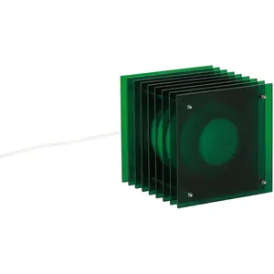 BANG LOP SMALL SQUARE-Lampe à poser LED Acrylique H18cm pas cher