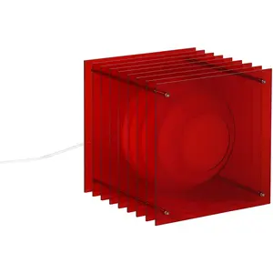 BANG LOP BIG SQUARE-Lampe à poser LED Acrylique H24cm pas cher