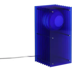 BANG LOP SMALL RECTANGLE-Lampe à poser LED Acrylique H38cm pas cher
