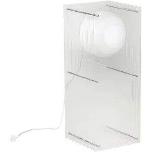 BANG LOP BIG RECTANGLE-Lampe à poser LED Acrylique H60cm pas cher