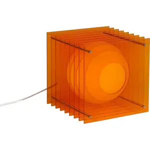 BANG LOP BIG SQUARE-Lampe à poser LED Acrylique H24cm pas cher