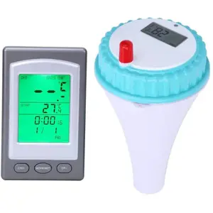 Thermomètre De Piscine Flottant Sans Fil Étanche Avec Télécommande Numérique Mesure Précise De La Température De L'EauVendu parmanomano