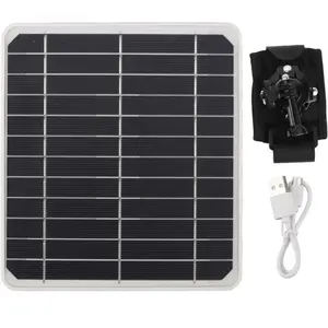 FLAMMKRAFT Panneau Solaire Portable 20w Étanche Avec Port Usb-c Et Dc,...Vendu parmanomano