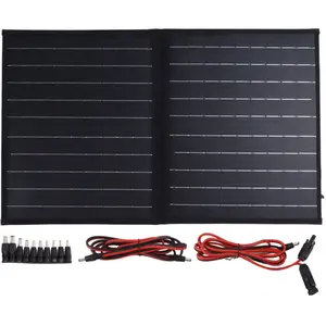 ALLAUVE Panneau Solaire Pliable 30w 18v Imperméable Pour Randonnée Cam...Vendu parmanomano