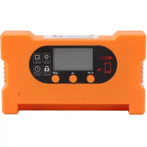ALLAUVE Régulateur Solaire 20a 12v/24v Avec Double Usb Et Écran Lcd - ...Vendu parmanomano