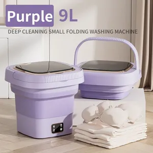 UVERBON Mini Machine À Laver Pliante 9L - 25 W - Pliable - Silencieux ...Vendu parcdiscount