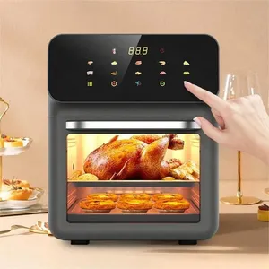 PRUMYA Friteuse Air Fryer - 10L Sans Huile - Four à Air Chaud 360° - M... pas cher