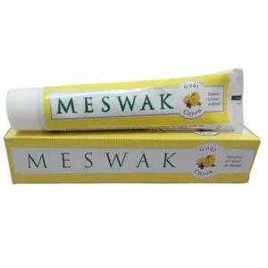 Dentifrice ayurvédique Meswak Citron 100 g Kerala Nature pas cher