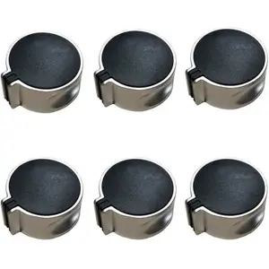 LIAIKI 6 Pièces Boutons Four Cuisinière Cuisinière à Gaz Boutons Allia... pas cher