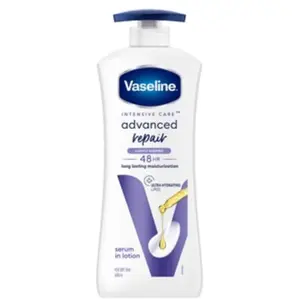 Vaseline Soin intensif Advanced Repair Pompe légèrement parfumée 600 ml
