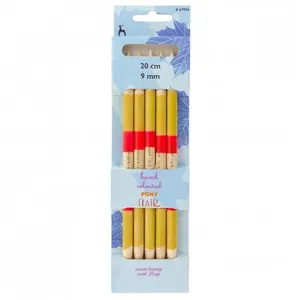 Aiguilles doubles pointes 20cm bois Flair N° 7 à 10 - Pony(...) - pas cher
