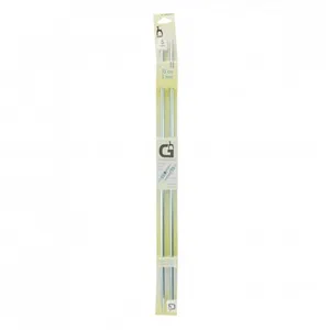 Aiguilles à tricoter 35 cm en aluminium Grove N°4 à 7,5 - Pony(...) -