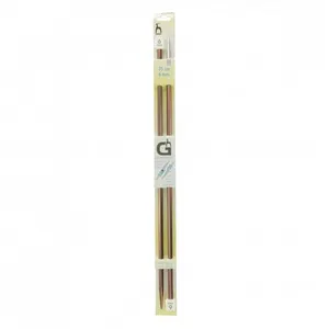 Aiguilles à tricoter 35 cm en aluminium Grove N°4 à 7,5 - Pony(...) -
