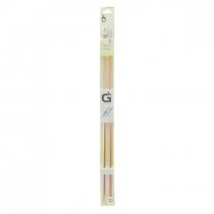 Aiguilles à tricoter 35 cm en aluminium Grove N°4 à 7,5 - Pony(...) -