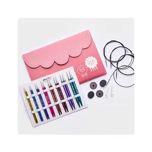 Set de pointes d'aiguille - KnitPro - Zing - 13cm - 3.50-8.00mm - Coloré