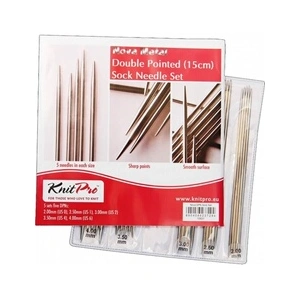 Set Aiguilles doubles pointes Nova Metal - Knitpro(...) - 51 Gris pas cher