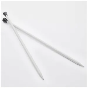 Aiguilles à tricoter en aluminium 40cm Basix du N°2,25 au N°9 - Knitpr...