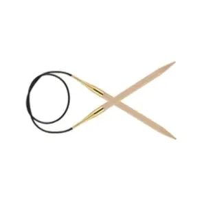 GENERIQUE Aiguilles circulaires en bois 100 cm N°5 - Basic Beech - Knitpro(...) -