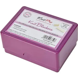 KnitPro KP10877 Paquet De 20 Bloqueurs De Tricot, Jersey, Multicolore, 26 x 0,7 x 7,5 cm