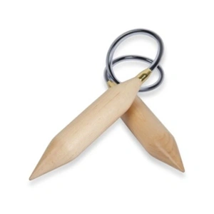 Aiguilles circulaires Jumbo en bois 120 cm N° 30 et N°35 - Knitpro(...) -
