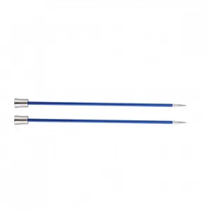 Aiguille à tricoter - KNITPRO - 40 cm - 4 mm - Aluminium coloré - Bleu