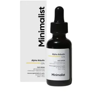 Minimalist Alpha Arbutin 02% Face Serum Sérum visage 1000 ml pas cher